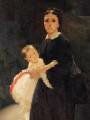 Портрет Шестовой 
 с дочерью - 1859г