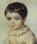  Портрет
 Марии 
 Кикиной в 
 детстве