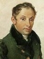 П.Ф.Соколов 
Портрет 
 В.А.Жуковского 
 конец 1820-ых 